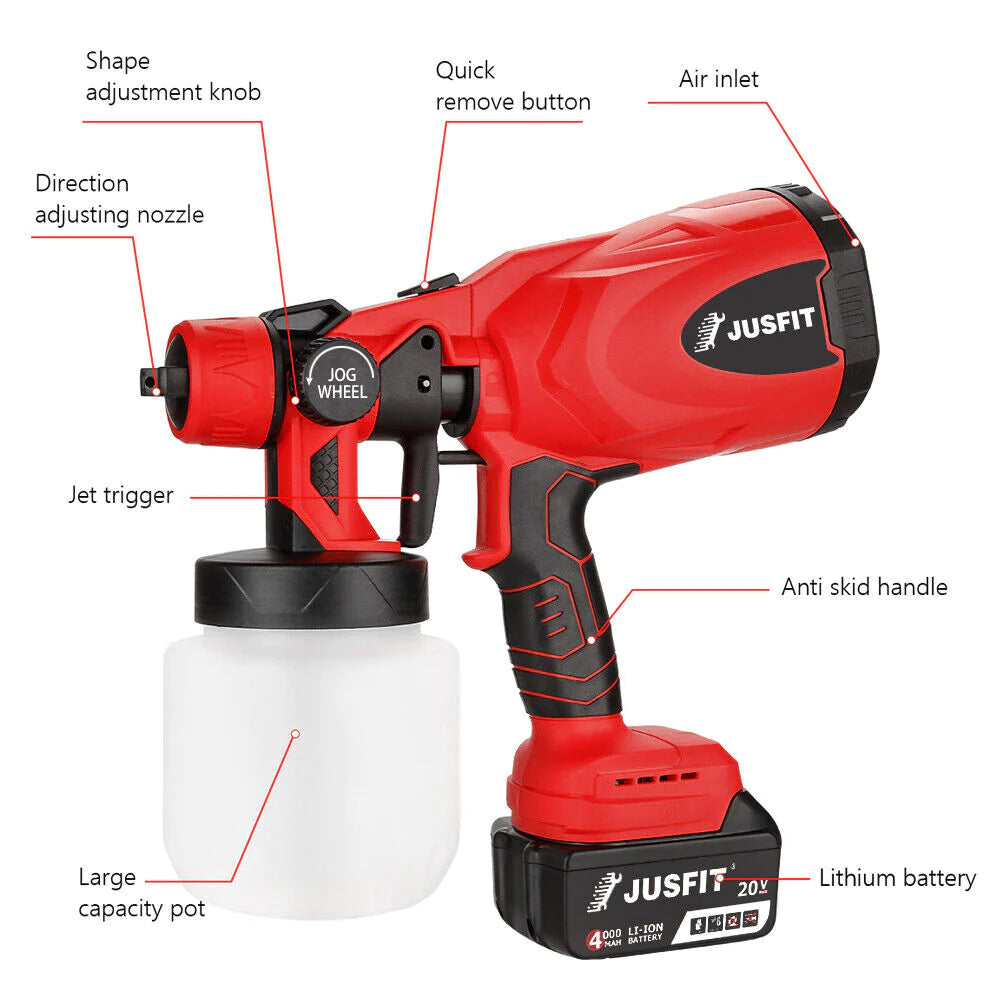 Jusfit’s Electric Spray Gun