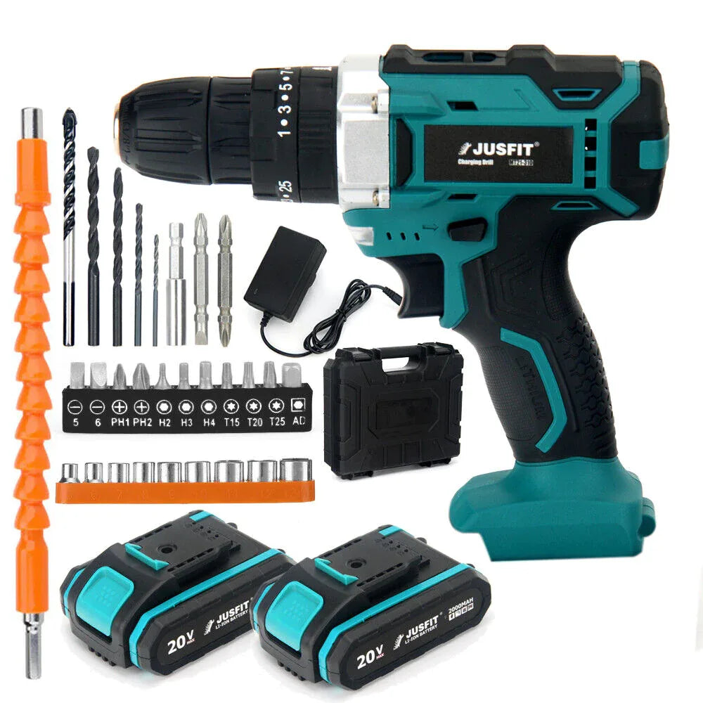 Buy 29 Piece Blue Charging Drill Set Uk