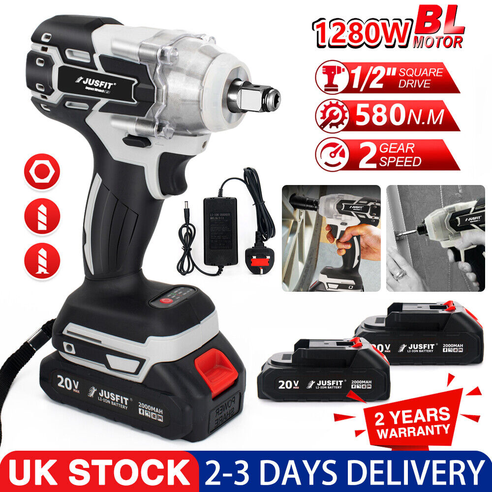 Electric Impact Wrench with battery