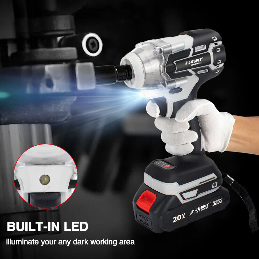 Electric cordless shop impact wrench