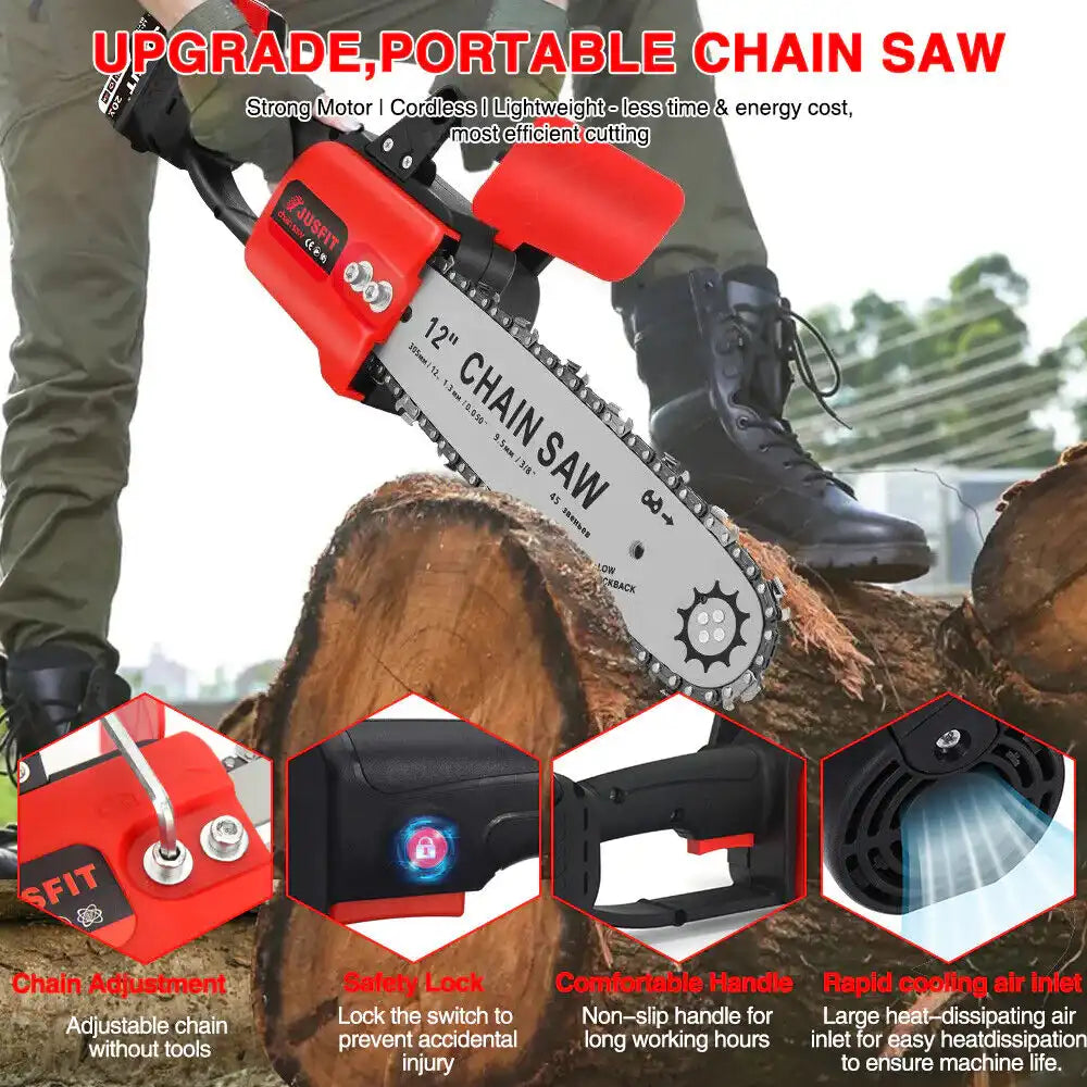 Buy Red Jusfit's Chain Saw