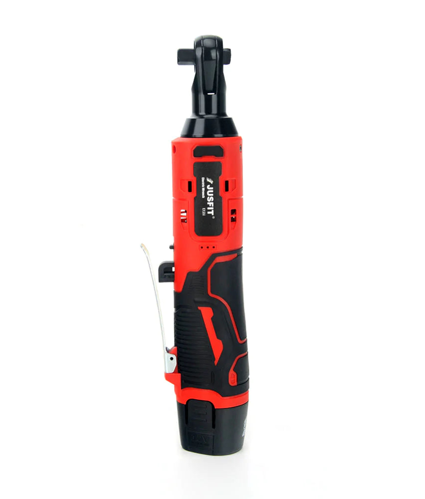 Red Cordless Electric Ratchet Wrench