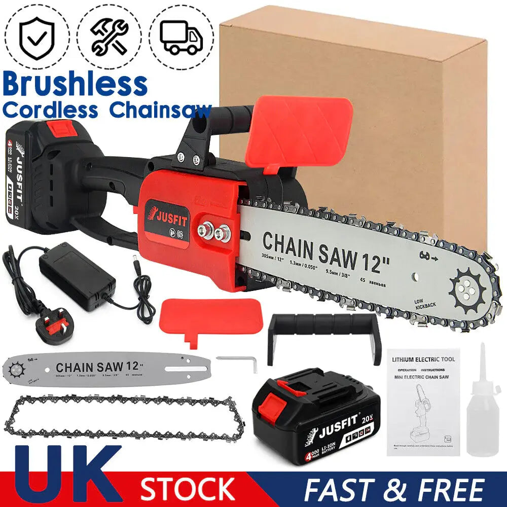 Jusfit's Red Chain Saw